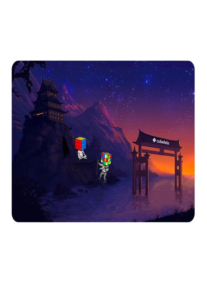Cubelelo Discovery Mat for Kid| Premium Speed Cube Mat with Anti-Slip Surface | Ideal for Speedcubing Practice & Competition Setup | Durable & Portable Design - Image 1